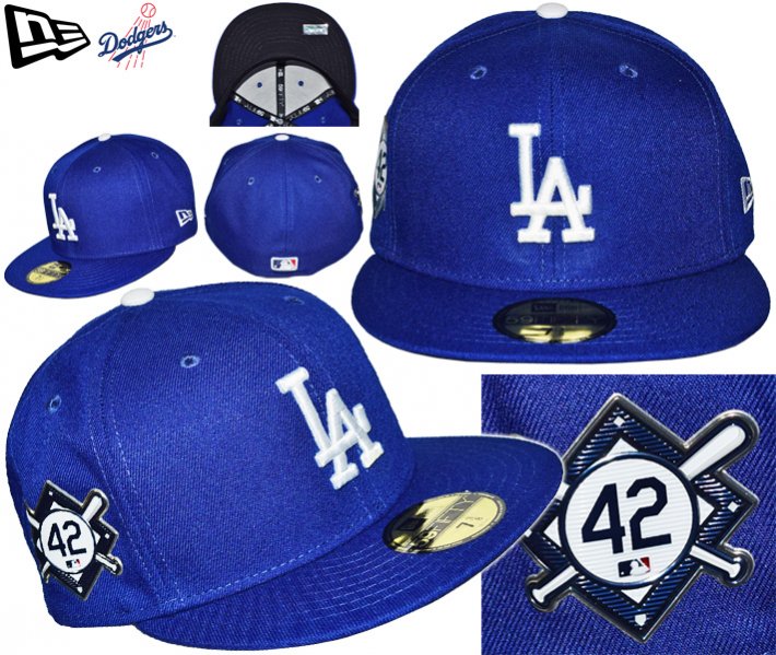 NEWERA】59FIFTY CAP【42-JACKIE ROBINSON】LA BLUE