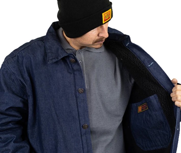 FB COUNTY MEN'S OVERSIZED DENIM JACKET