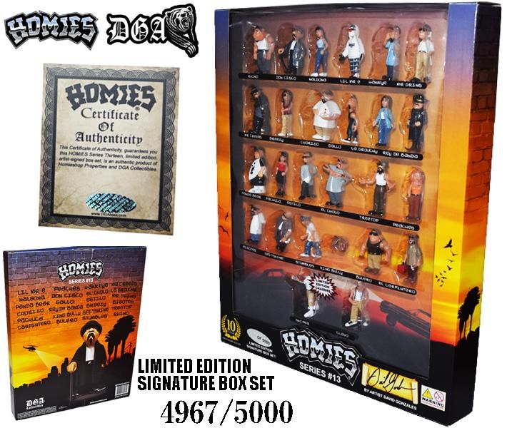 HOMIES SERIES #13 LIMITED EDITION SIGNATURE BOX SET