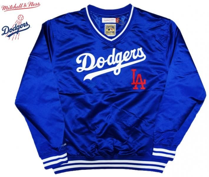 DODGERS】MITCHELL&NESS-pullover WIND BREAKER