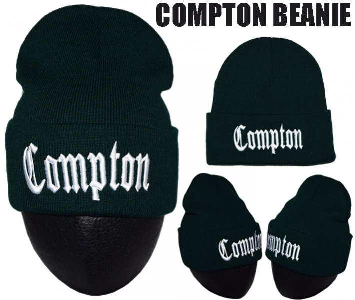 COMPTON【新品】ニットキャップ ウエストコースト コンプトン ヒップ