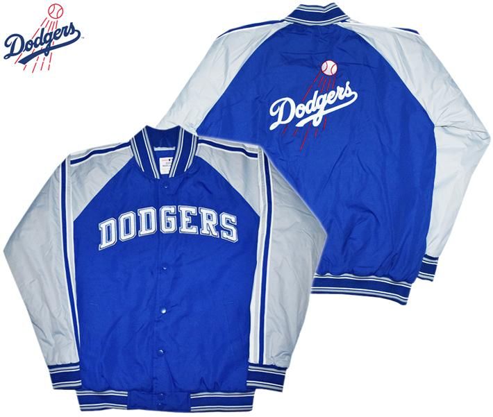 Los Angeles Dodgers スタジアムジャケット 青 楽天市場】ドジャース スタジャン メンズ sterter ブルー グレー