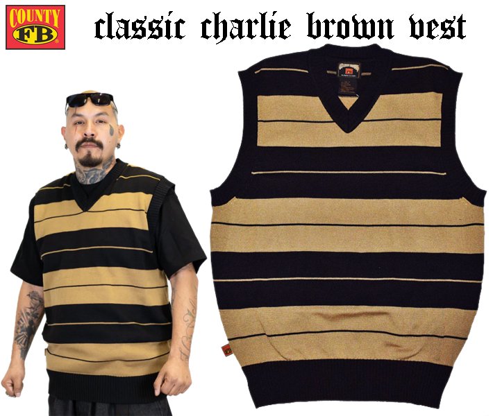 FB COUNTY - CHARLIE BROWN VEST