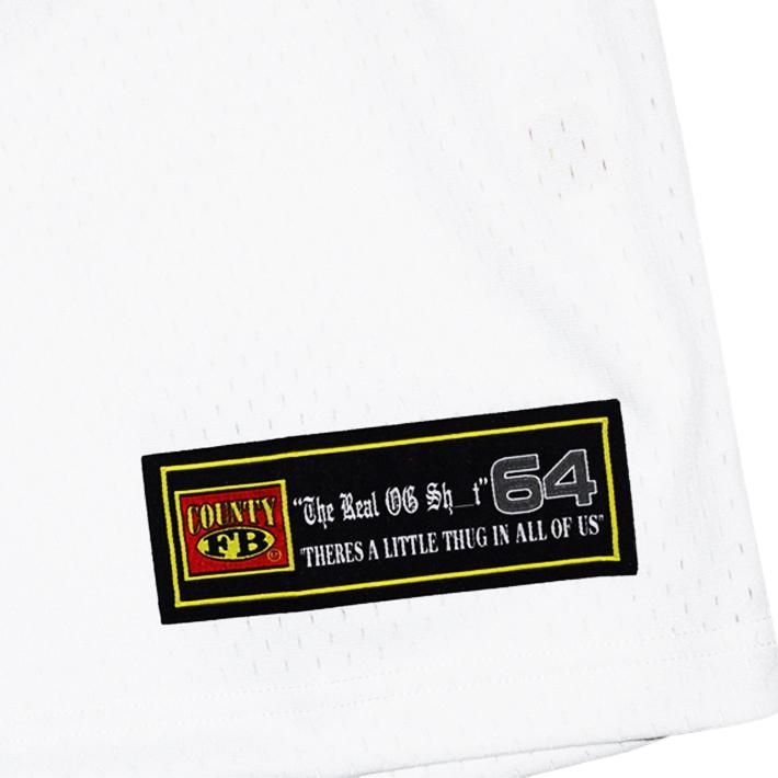 ユニフォーム FB County VTG 90's Y2K FB County 64 Impala Football Jersey Red Black