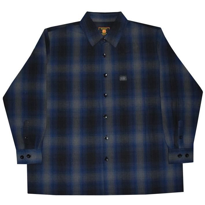 FB COUNTY【L/S CHECKER FLANNEL SHIRTS】