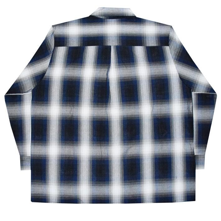 FB COUNTY CHECKER SHIRT Lサイズ ダークブルー系 FB COUNTY チェッカーシャツ Lサイズ ダークブルー｜Yahoo