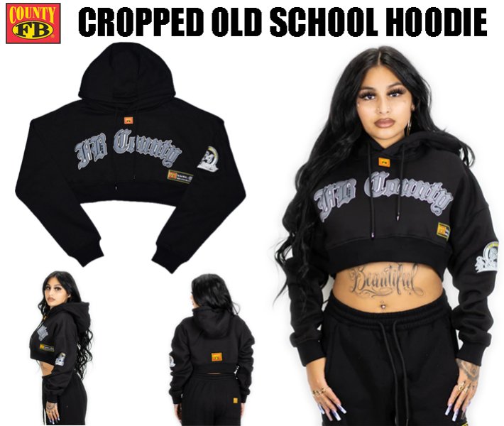 Baby girl 2024 cropped hoodie