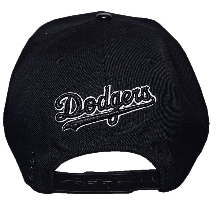 Los Angeles Dodgers Pro Standard Wordmark Mexico Script Snapback Hat - Black