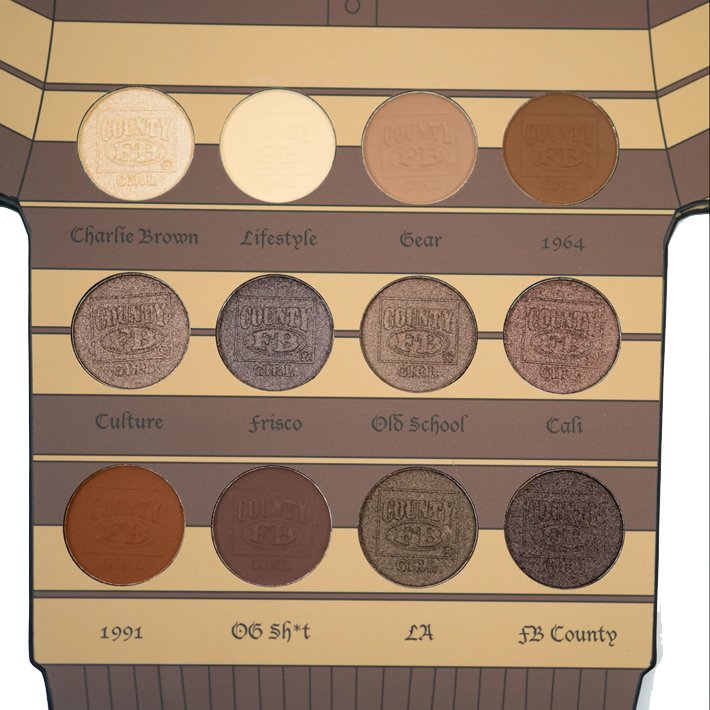 FB COUNTY【THE REAL OG】EYESHADOW PALETTE