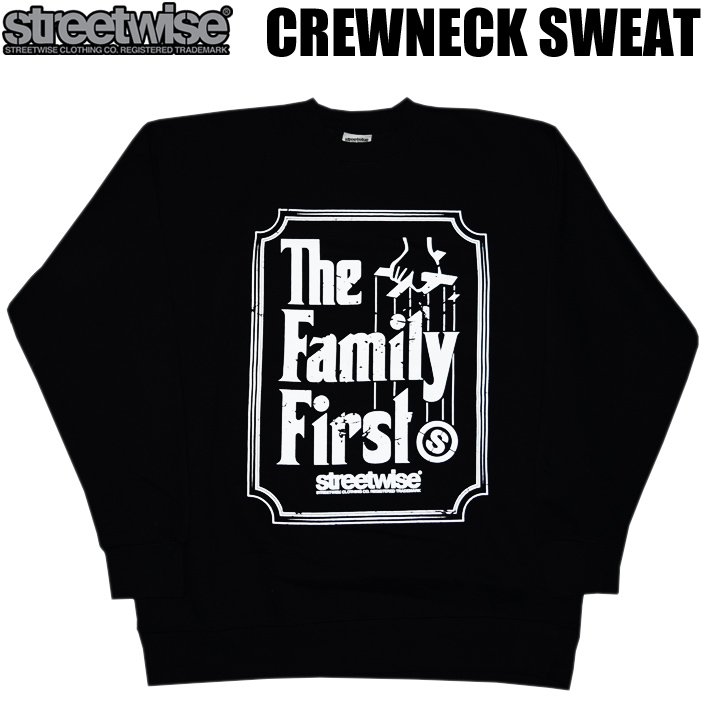 STREETWISE CREW NECK SWEAT