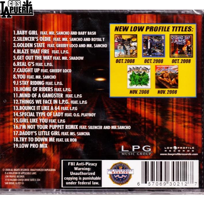 chicano rap CD 6枚セット DJ AK / CHICANO RAP JAMS VOL.1 - 【LA PUERTA】大阪アメリカ村