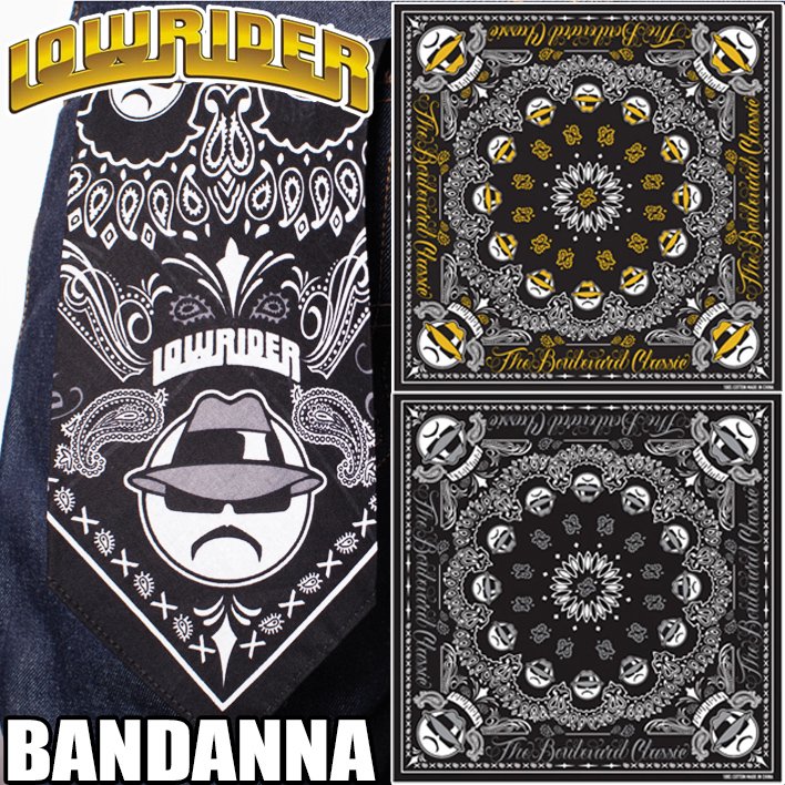 LOWRIDER CLOTHING BANDANNA