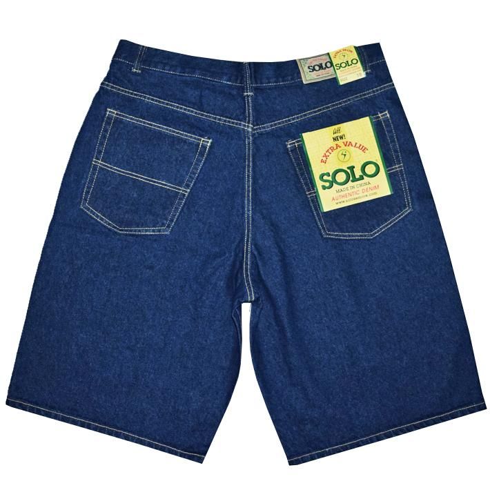 BOHEMIAN SEOUL】BOHEMSEO DESTROYED GRAY DENIM SHORTS