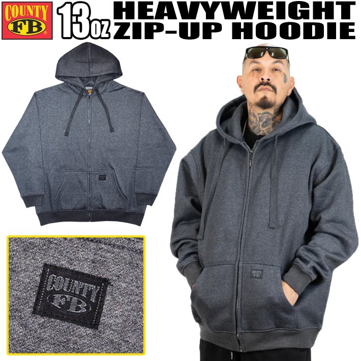 FB COUNTY - ZIP UP HOODIE