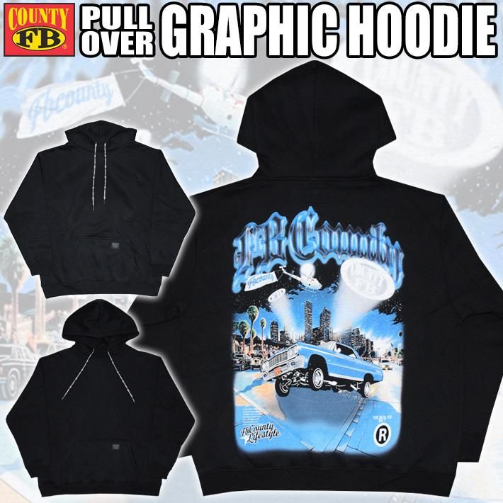 FB COUNTY 13oz PULLOVER GRAPHIC HOODIE