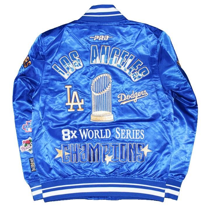 DODGERS【PRO STANDARD】8X WORLD SERIES CHAMPIONS JACKET【ROYAL