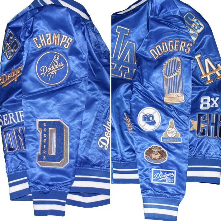 DODGERS【PRO STANDARD】8X WORLD SERIES CHAMPIONS JACKET【ROYAL