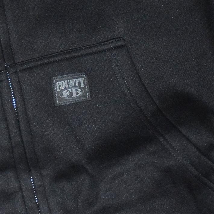 FB COUNTY / ZIP-UP HOODIE