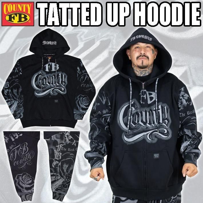 FB COUNTY - ZIP-UP HOODIE