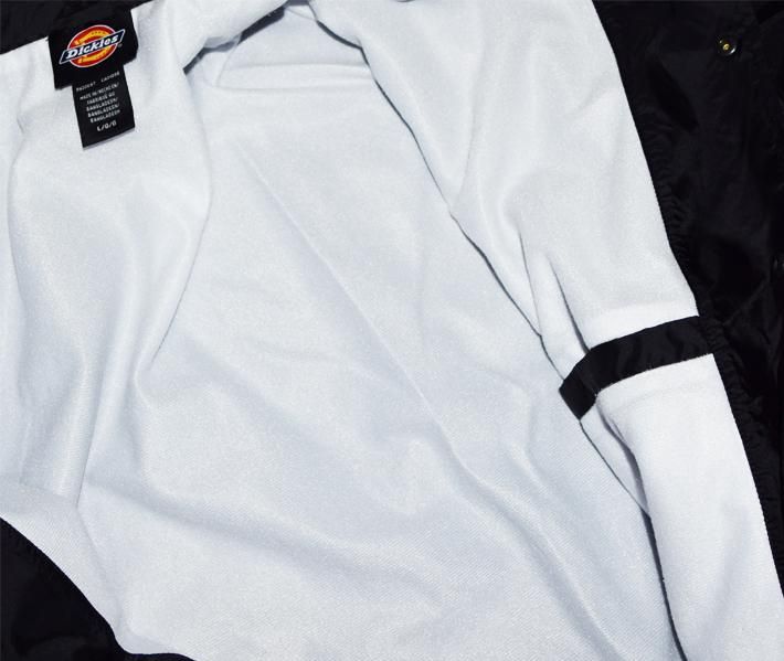 DICKIES【COACH JACKET(WIND BREAKER)】BLACK - 【LA PUERTA