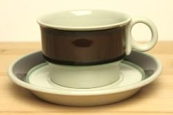 北欧 スウェーデン ヴィンテージ HOGANAS スープボウル 蓋付き