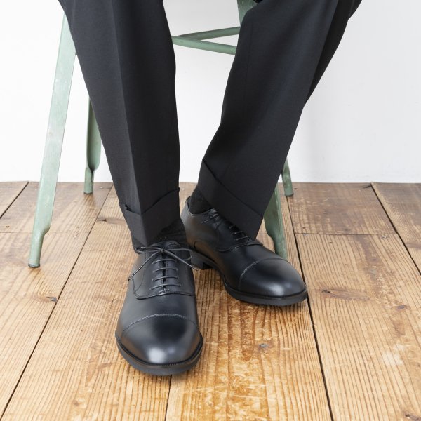 プレナリオⅢ-黒 - 足と健康に良い靴 パラマウント