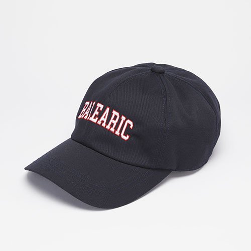 <font color=red>SOLD OUT</font>  6 PANEL CAP / BALEARIC / BLACK（6パネルキャップ/ バレアリック/ ネイビー）「帽子」