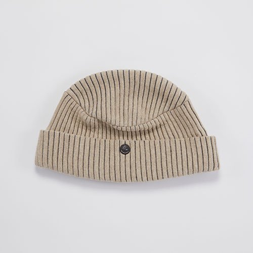 <font color=red>SOLD OUT</font> CUFF KNIT / JAGGY / BEIGE（カフニット / ジャギー / ベージュ）「帽子」