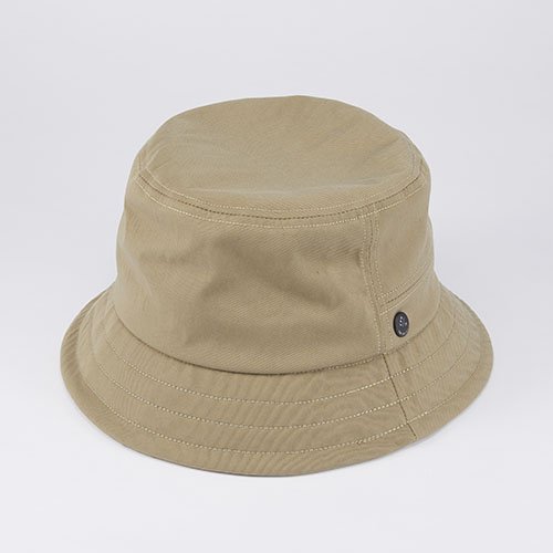 <font color=red>SOLD OUT</font> BUCKET HAT / NYLON TWILL /BEIGE（バケットハット/ ナイロンツイル/ ベージュ）「帽子」