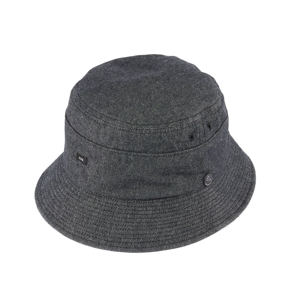 BUCKET HAT / COLOR DENIM / BLACK（バケットハット/ カラーデニム / ブラック）「帽子」