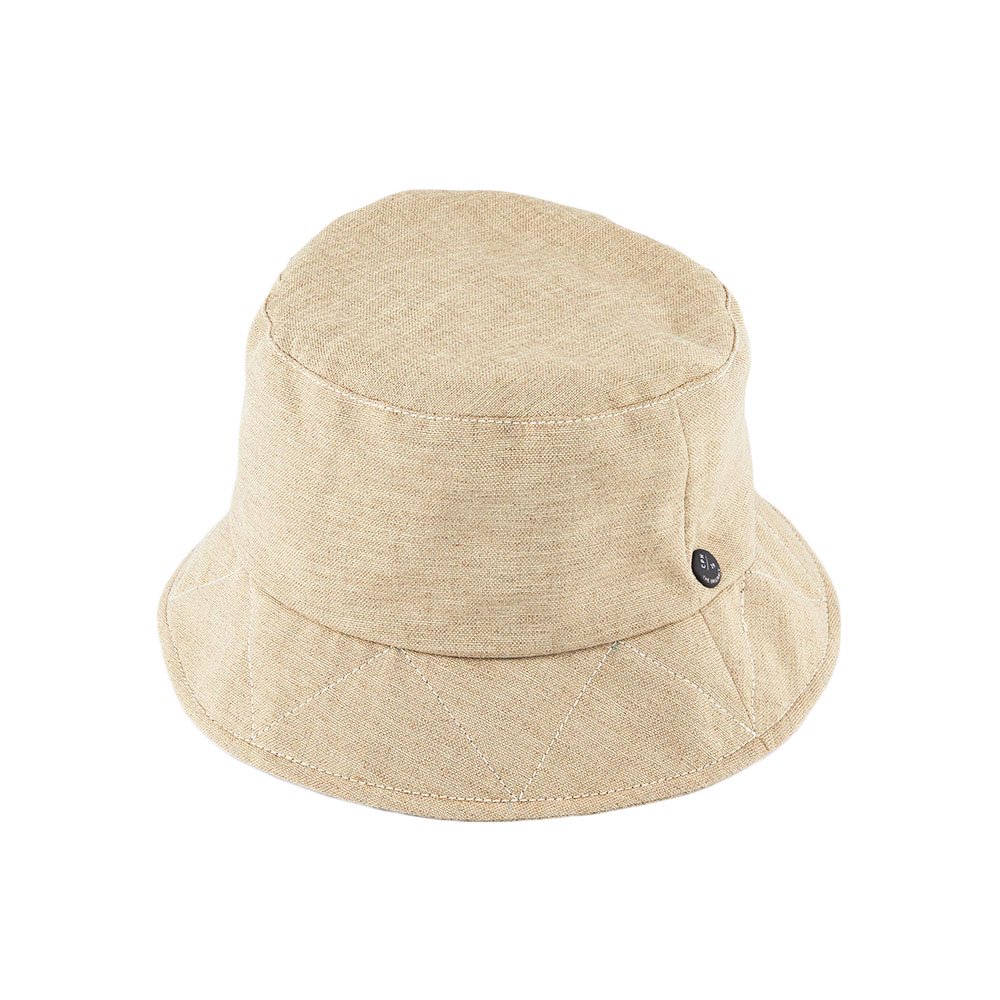 <font color=red>SOLD OUT</font> BUCKET HAT / DERA LINEN / BEIGE（バケットハット/ デラリネン/ ベージュ）「帽子」