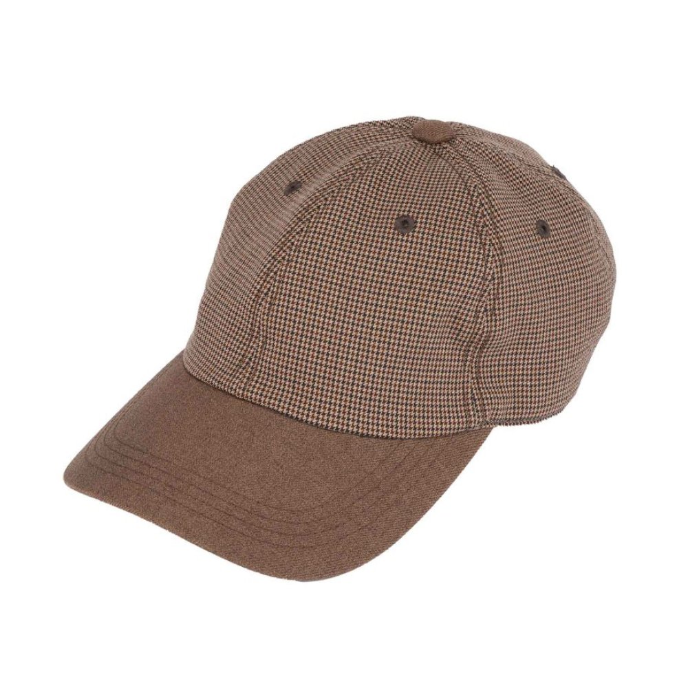 <font color=red>SOLD OUT</font>6 PANEL CAP /GUN CLUB CHECK /BROWN（6パネルキャップ /ガンクラブチェック /ブラウン）「帽子」