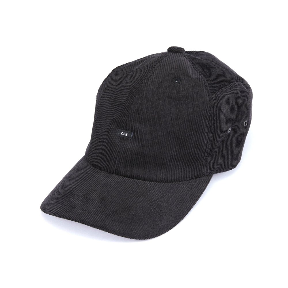 6 JET CAP / CORDUROY / BLACK（6ジェットキャップ / コーディロイ / ブラック）「帽子」