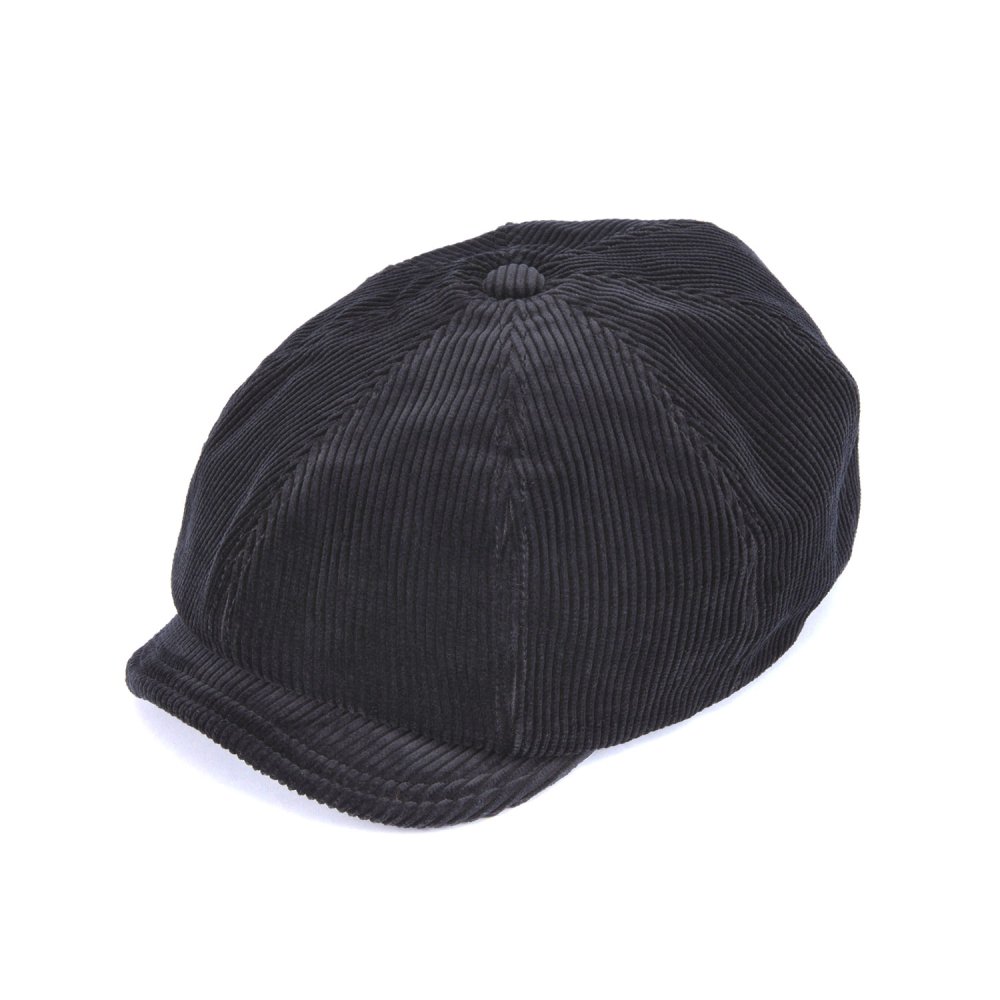 510CR CORDUROY CASQUETTE / BLACK（510CR コーデュロイキャスケット / ブラック）「帽子」