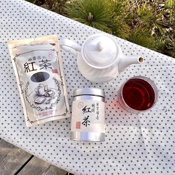 特撰紅茶（缶入）【斐川・西製茶所】国産高級紅茶-ぢげもん