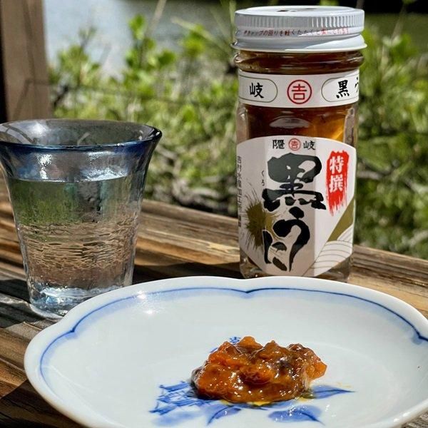 黒うに60g(瓶詰)【隠岐海士町・吉村水産】-ぢげもん 黒うに60g(瓶詰)【隠岐海士町・吉村水産】-ぢげもん