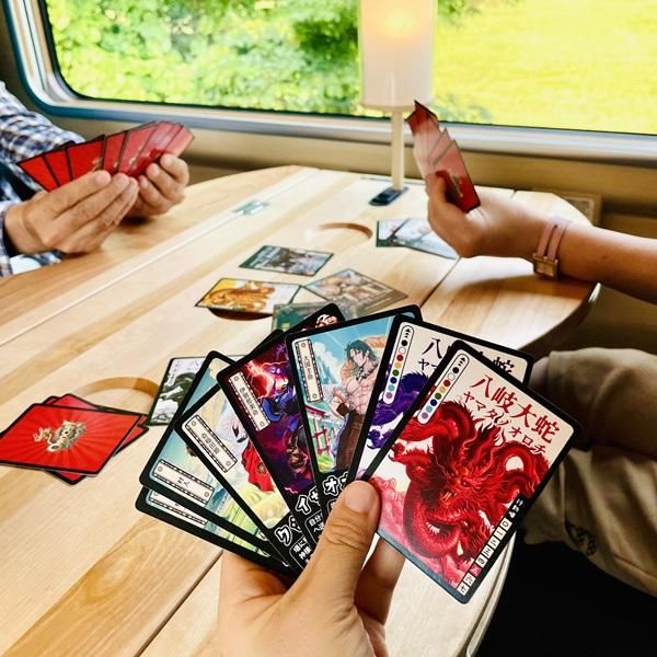 勾玉入り◎豪華版】読み合いカードゲームOROCHI!【美郷町