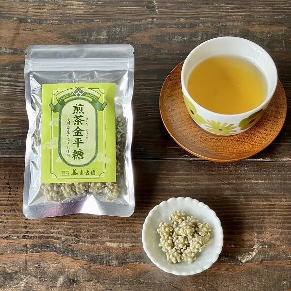 煎茶金平糖40g（煎茶こんぺいとう）【出雲市・原寿園】 - 島根の特産品を厳選 しまねのぢげもん