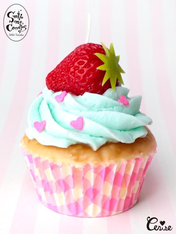 Smile Me Candles ストロベリーカップケーキキャンドル メロン Cerise Web Store Smile Me Candles ストロベリーカップケーキキャンドル メロン Cerise Web Store