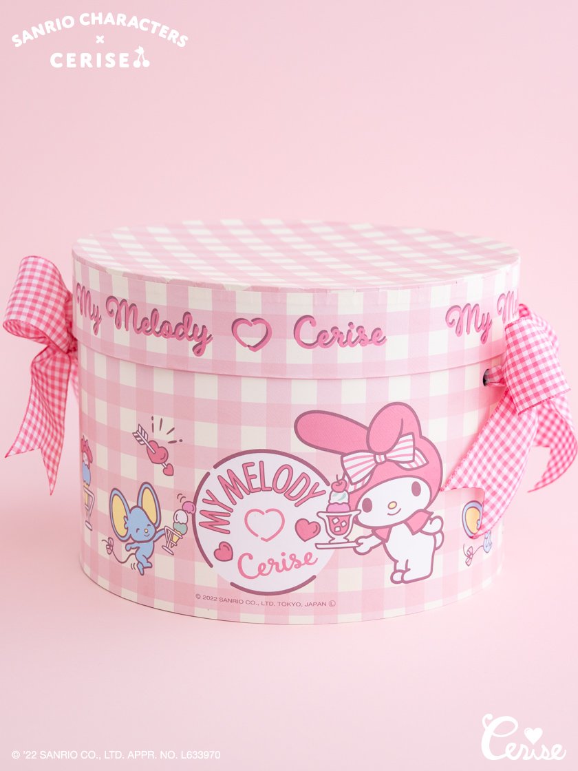 Cerise × Sanrio characters FANCYハットボックス | マイメロディ - Cerise Web Store