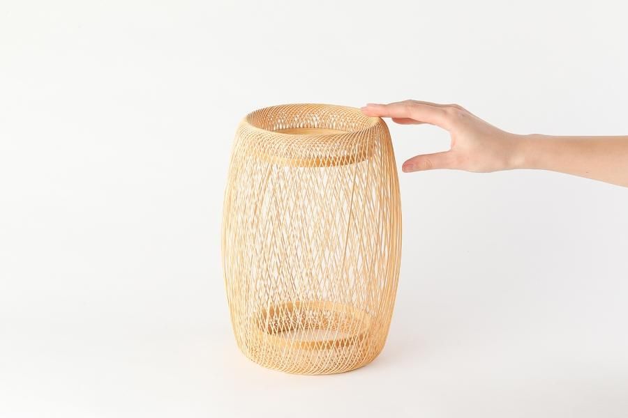 ‼︎値下げ‼︎ 【未使用】オニックスの美術工芸品 花器 まゆ玉 - 駿河竹千筋細工 【公式】 駿河竹千筋細工協同組合