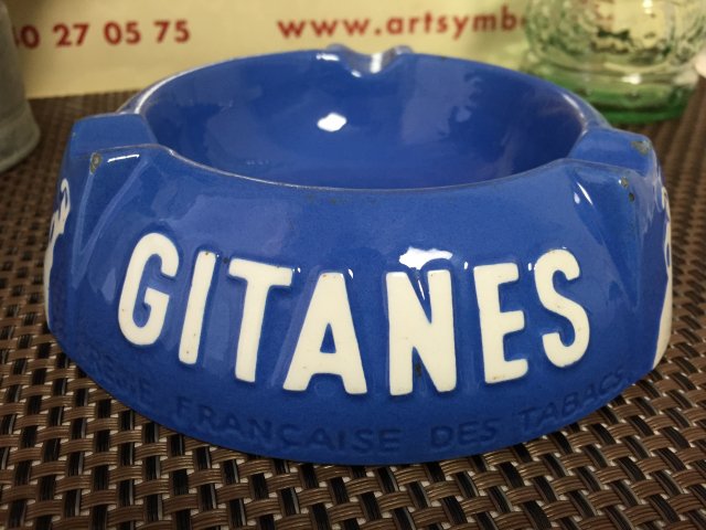 GITANES の 灰皿 - minifrancejp フランス雑貨 ヨーロッパ蚤の市 ヴィンテージ玩具