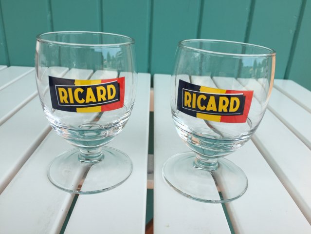 Sold out フランスRICARD (リカール)のグラス5点セット - キッチン/食器