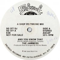 THE JAMMERS / AND YOU KNOW THAT