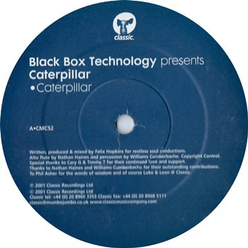 BLACK BOX TECHNOLOGY / CATERPILLAR - New & Used Online Records Shop