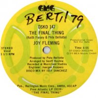 JOY FLEMING / THE FINAL THING