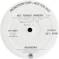 RIGHEIRA / NO TENGO DINERO_TANZEN MIT RIGHEIRA