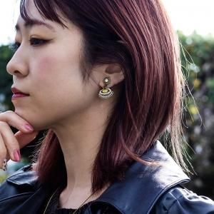 Vincent Filac/ヴァンサンフィラック ブルー　ピアス　新品・未使用 Vincent Filac/ヴァンサンフィラック ブルー ピアス 新品・未