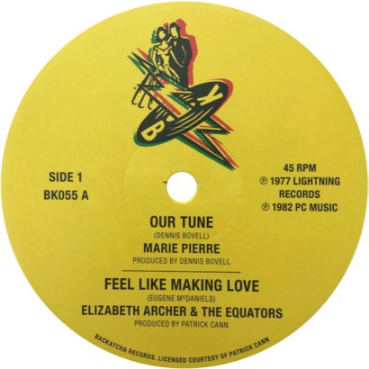 Marie Pierre / Elizabeth Archer & The Equators - Our Tune / Feel