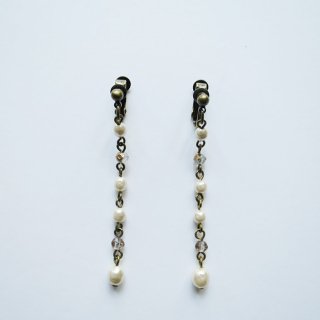 108-378 Glass Pearl Earrings